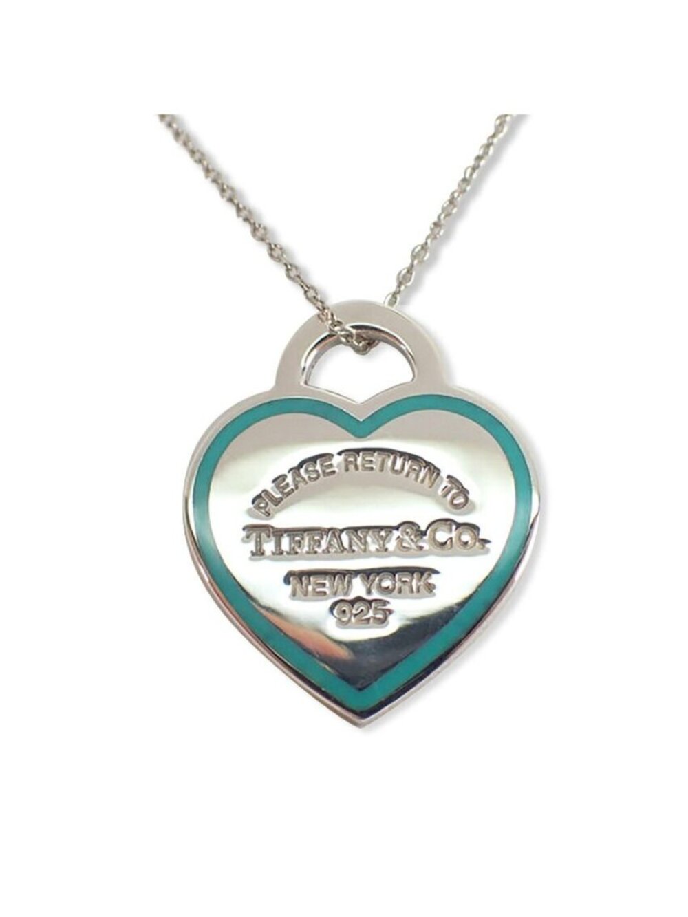 Tiffany & Co 925 Return to Tiffany Blue Pendant